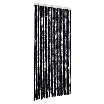 Zasłona przeciwko owadom, antracytowa, 100x230 cm, szenil