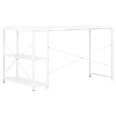 vidaXL Biurko komputerowe, białe, 120 x 72 x 70 cm