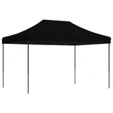 Namiot Imprezowy Czarny 279 x 410 x 315 cm Materiał Oxford