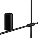 Lampa Wisząca Liniowa Nowoczesna Czarna 120cm Gu10 Abruzzo Cazzata