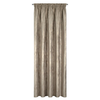 Zasłona Estel ciemnobeżowa 140x270