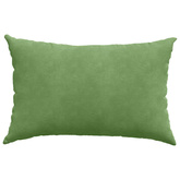 Poduszki na sofę 2 pcs jasnozielony 60 x 40 cm