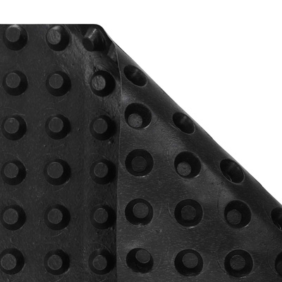 Arkusz drenażowy z wypustkami Czarny 1 x 10 m HDPE