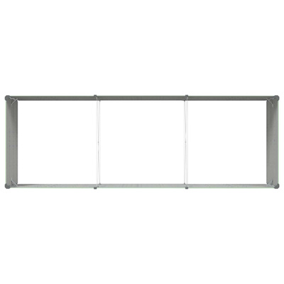 Donica Pastelowa Zieleń 290 x 100 x 45 cm Stal Galwanizowana