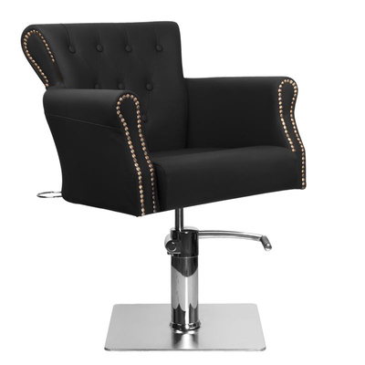 Hair System fotel fryzjerski BER 8541 czarny  125408