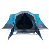 vidaXL Namiot rodzinny tipi, 8-os., niebieski, wodoszczelny