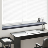 Parapet okienny Antracytowy z rysunkiem drewna PVC