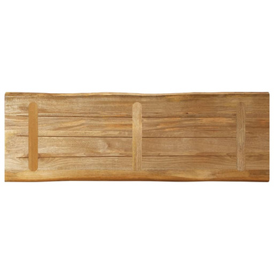 Blat stołu z naturalną krawędzią, 110x40x2,5 cm, drewno mango
