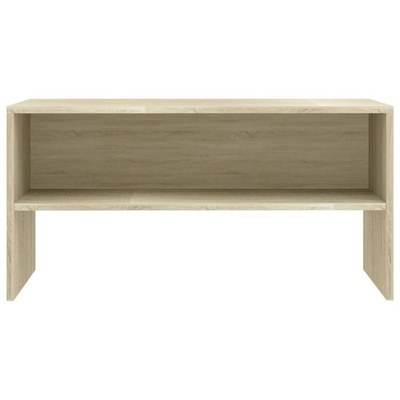 vidaXL Szafka pod TV, dąb sonoma, 80x40x40 cm, materiał drewnopochodny