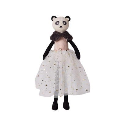 Lalka Baletnica Panda Maskotka Przytulanka Ballerina