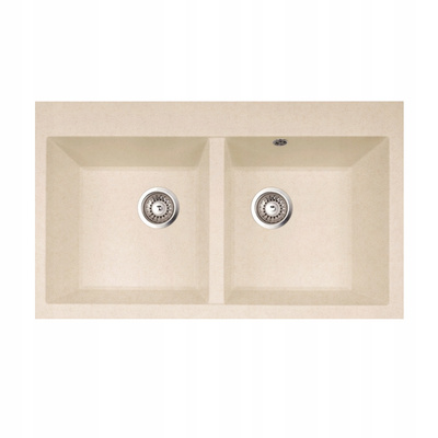 Zlewozmywak Martel 2K 02 / beż piaskowy