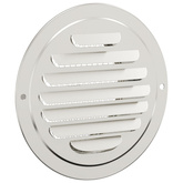 Pokrywy wentylacyjne 4 pcs Srebrny 80 mm Stal nierdzewna