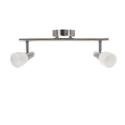 Lampa ścienna listwa 2X40W G9 mat/chrom biały SELIA 92-69986
