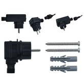 vidaXL Ścienne lustro łazienkowe z LED, 60 x 100 cm