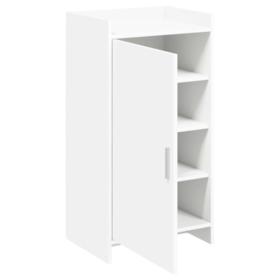Szafka na buty Biały 48 x 36 x 92 cm Drewno inżynieryjne