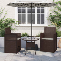 Poduszki na siedziska 2 pcs jasnoszary 47 x 36 x 2 cm Poliester