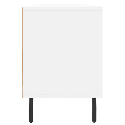 vidaXL Szafka pod TV, biała, 150x30x44,5 cm, materiał drewnopochodny wariant 6