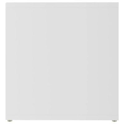 vidaXL Szafka pod TV, biała, 72x35x36,5 cm, materiał drewnopochodny