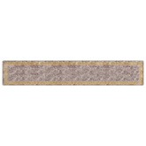 Chodnik dywanowy MARSA Szary 80 x 450 cm Poliester i PVC