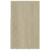 vidaXL Szafka pod TV, dąb sonoma, 120x30x50cm, materiał drewnopochodny