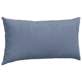 Poduszki na sofę 2 pcs Niebieski 80 x 40 cm Tkanina sztruksowa