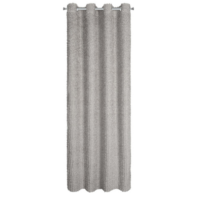 Zasłona Tiffany srebrna 135x250