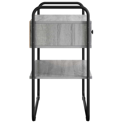Konsola Szary Sonoma 80 x 40 x 75 cm Drewno inżynieryjne