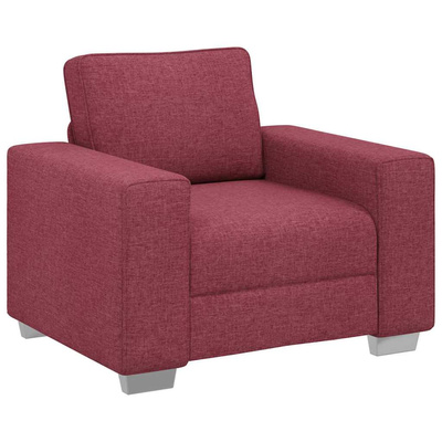 Fotel Czerwone wino 100 cm tkanina
