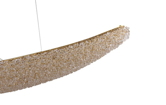 Designerska Lampa Wisząca złota Swarovski Adani AD213