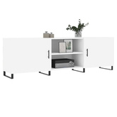 vidaXL Szafka pod TV, biała, 150x30x50 cm, materiał drewnopochodny model standard