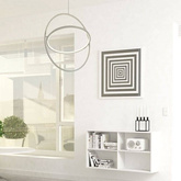 Lampa wisząca designerska LED 27W