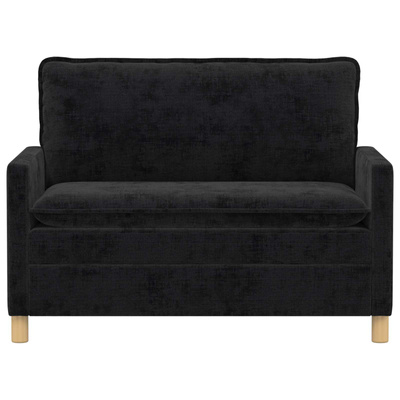 Sofa Czarny 126 x 81 x 87,5 cm Poliester