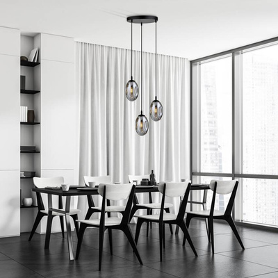 Lampa wisząca ASTRAL 3 BL PREMIUM GRAFIT