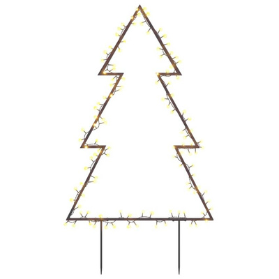 Świąteczna choinka na szpikulcach, 115 LED, 90 cm vidaXL