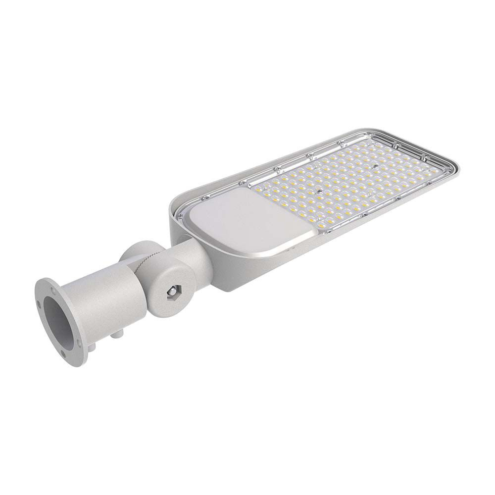 30W Lampa uliczna LED z regulowanym uchwytem / Chip SAMSUNG / Barwa:6500K / Obudowa: Szara