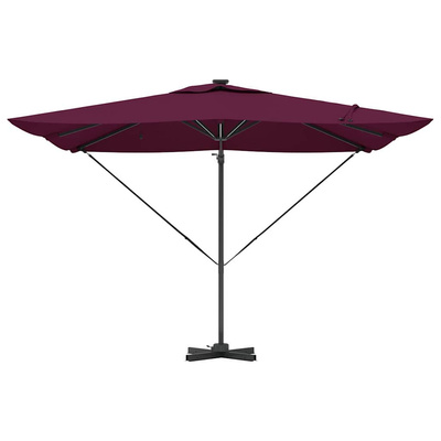 Parasol plażowy Bordeaux Czerwony 286 x 284 x 270 cm