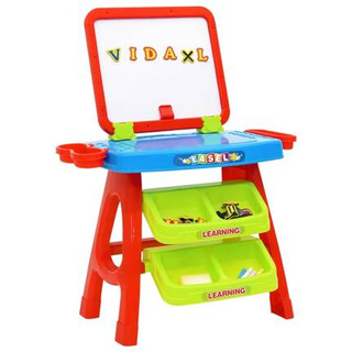 vidaXL Biurko dla dzieci ze sztalugą 3-w-1