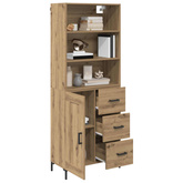 Highboard Dąb rzemieślniczy 69,5 x 34 x 180 cm
