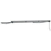 Rama markizy Z regulacją Antracyt 4,5 × 3 m Stal