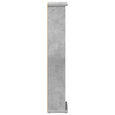 Kabinet na płyty CD Betonowy szary 60 x 17 x 92 cm