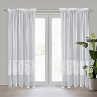 Firana Loris biała 140x270