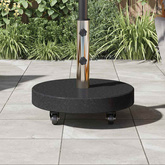 Podstawa do parasola 30kg Czarny Granite i Stal Nierdzewna