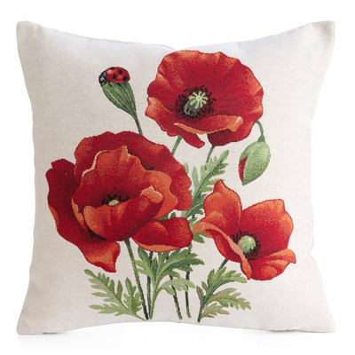 Poszewka czerwona 45x45