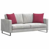 Poduszki na sofę 2 pcs Czerwone wino 50 x 50 cm