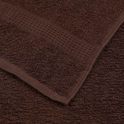 Ręczniki dla gości, FROGN, 10 szt., brązowe, 30x50 cm, 360 g/m?