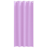 Firany blackout z kółkami 2 pcs Fioletowy 225 x 140 cm