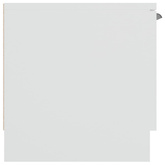 Szafka pod telewizor, biała, 102x35x36,5 cm