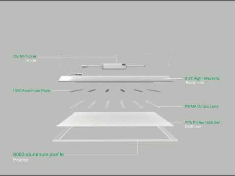 Blaupunkt Panel LED Quantum 40W  60x60cm  barwa naturalna wpuszczany/natynkowy