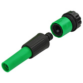 Wąż ogrodowy 5-warstwowy Zielony i Żółty 1 / 2'' 10 m PVC