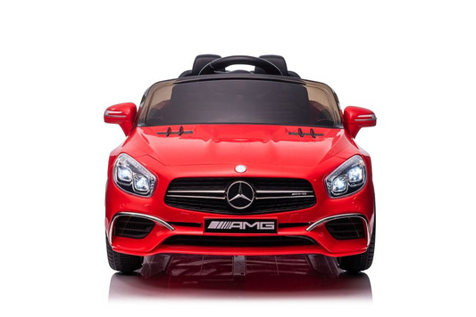Auto Na Akumulatr Mercedes SL65 S Pilot LCD Czerwony Lakierowany